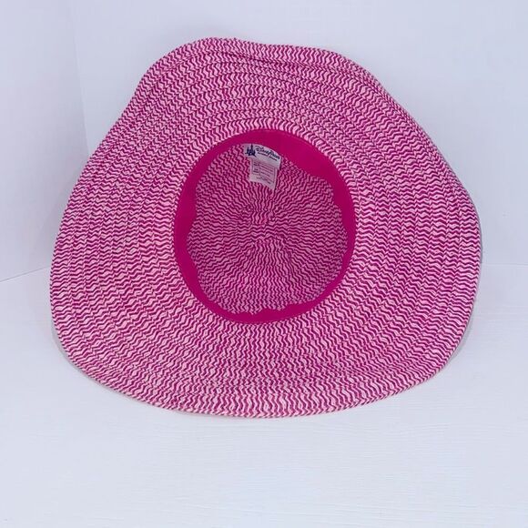 Disney Parks Pretty Pink Floppy Sun Hat Size Adult - Picture 6 of 7